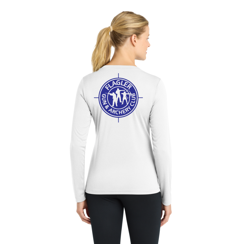 Sport-Tek® Women's Long Sleeve PosiCharge® Competitor™ V-Neck Tee