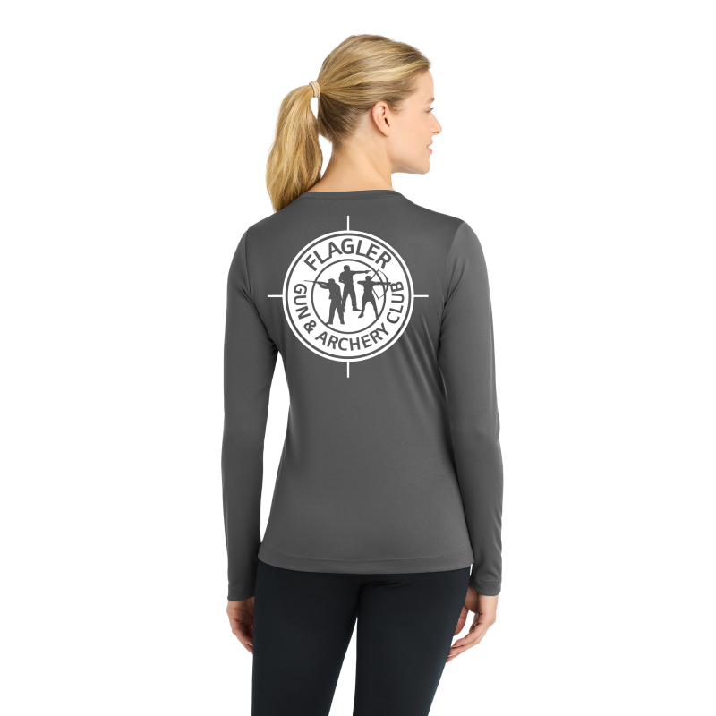 Sport-Tek® Women's Long Sleeve PosiCharge® Competitor™ V-Neck Tee
