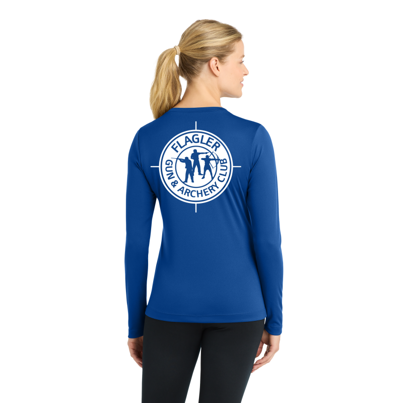 Sport-Tek® Women's Long Sleeve PosiCharge® Competitor™ V-Neck Tee