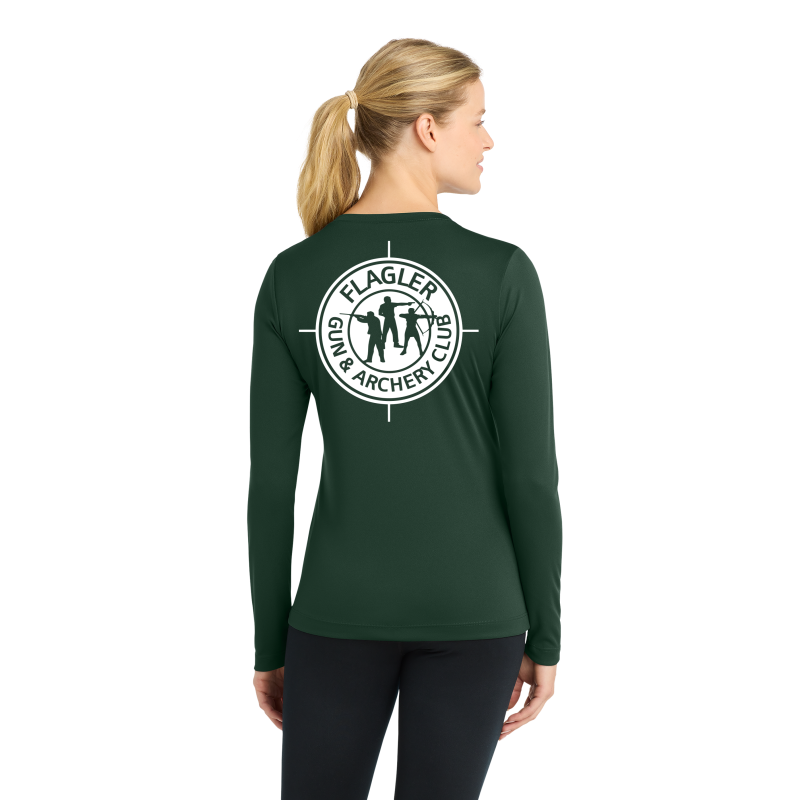 Sport-Tek® Women's Long Sleeve PosiCharge® Competitor™ V-Neck Tee