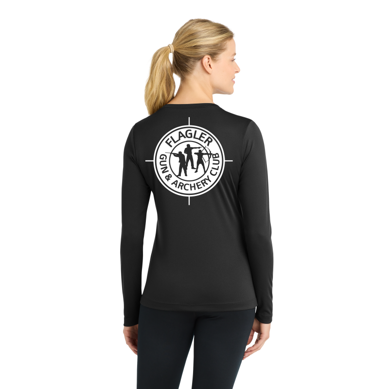 Sport-Tek® Women's Long Sleeve PosiCharge® Competitor™ V-Neck Tee