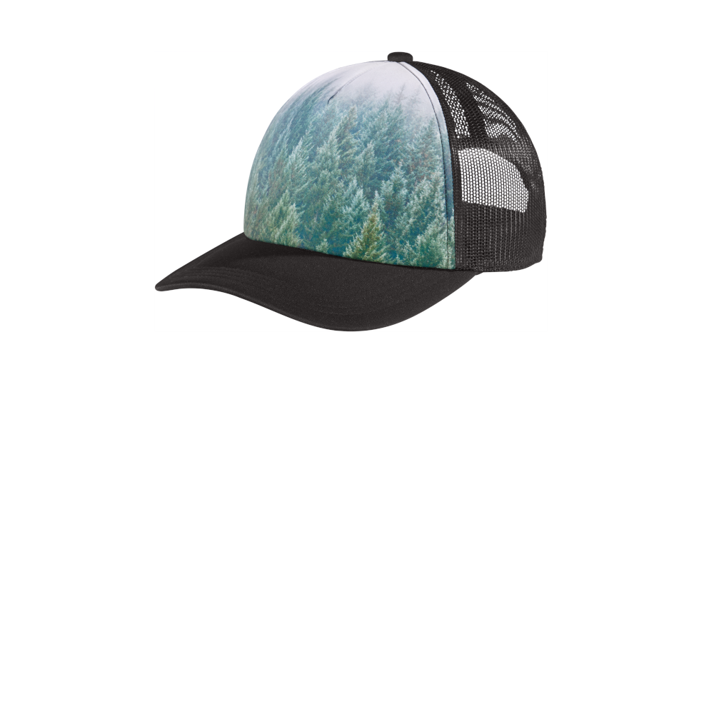 Port Authority ® Photo Real Snapback Trucker Cap