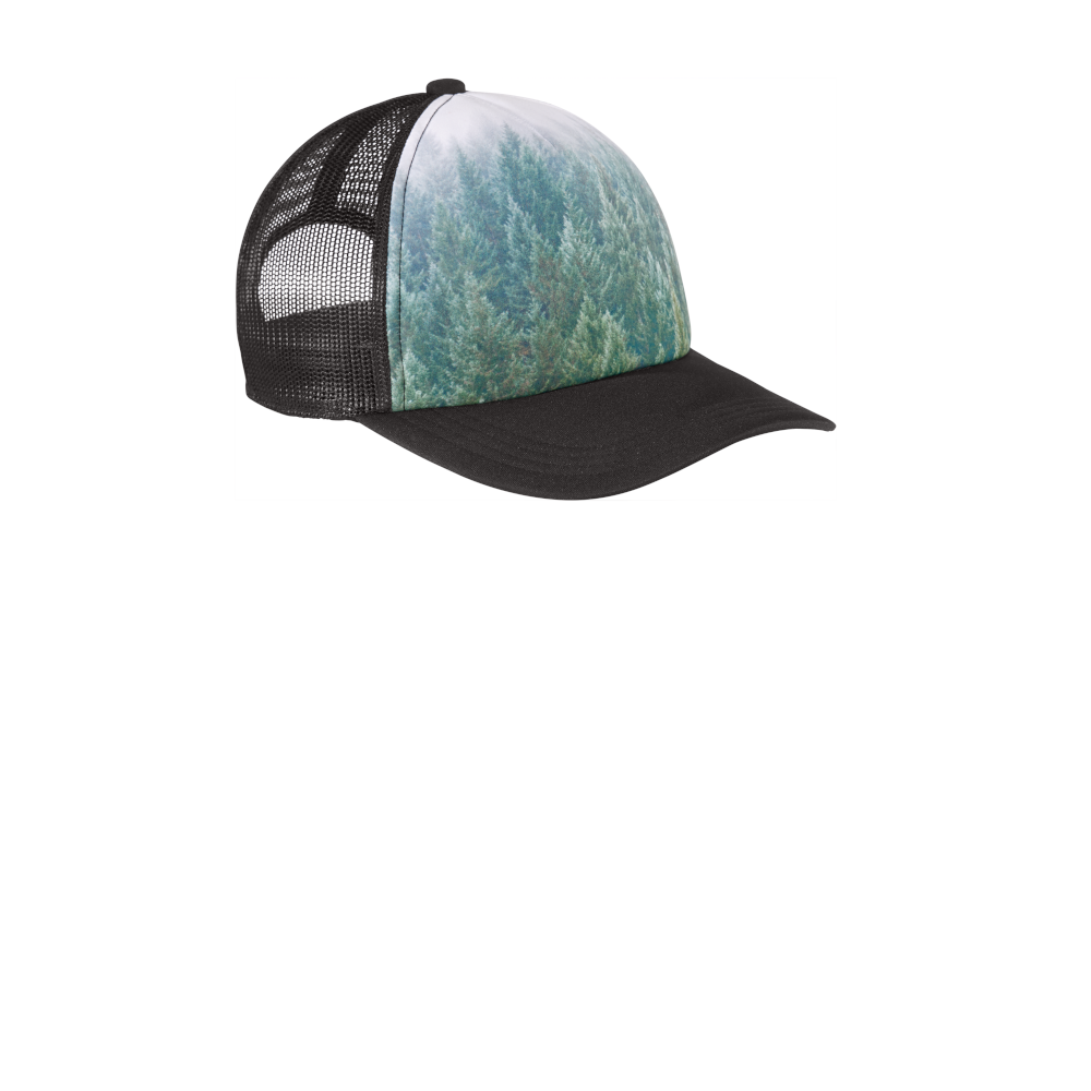 Port Authority ® Photo Real Snapback Trucker Cap